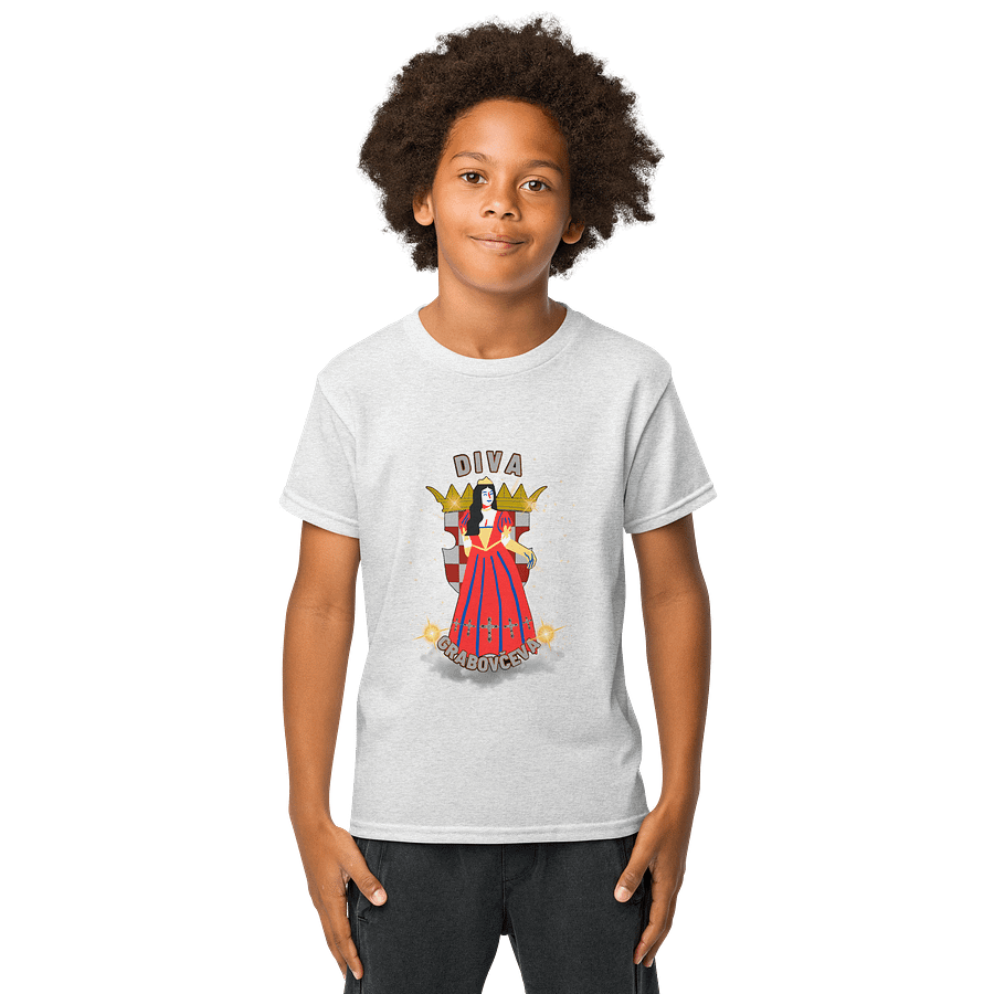 Royal Diva grabovčeva Youth Sports Tee product image (9)