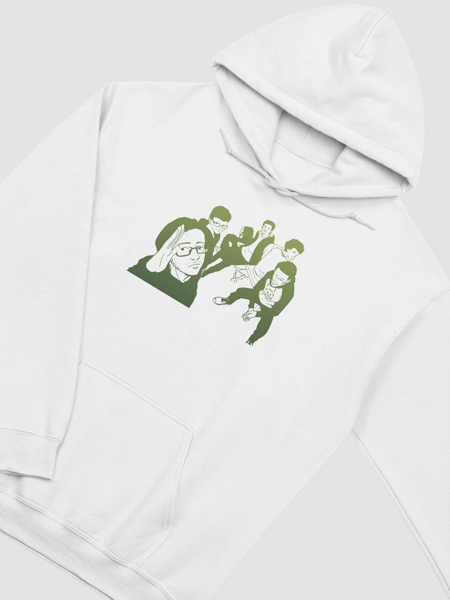 ISOLATION — 2019 SQUAD — CLASSIC HOODIE — GREEN GRADIENT product image (4)