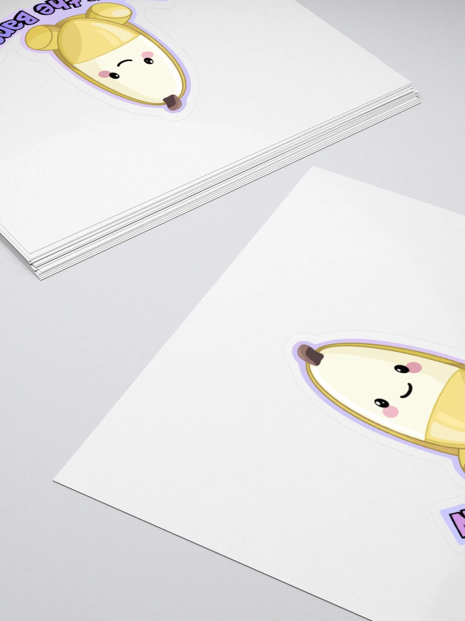 Nanny the Banana Kiss Cut Sticker product image (4)