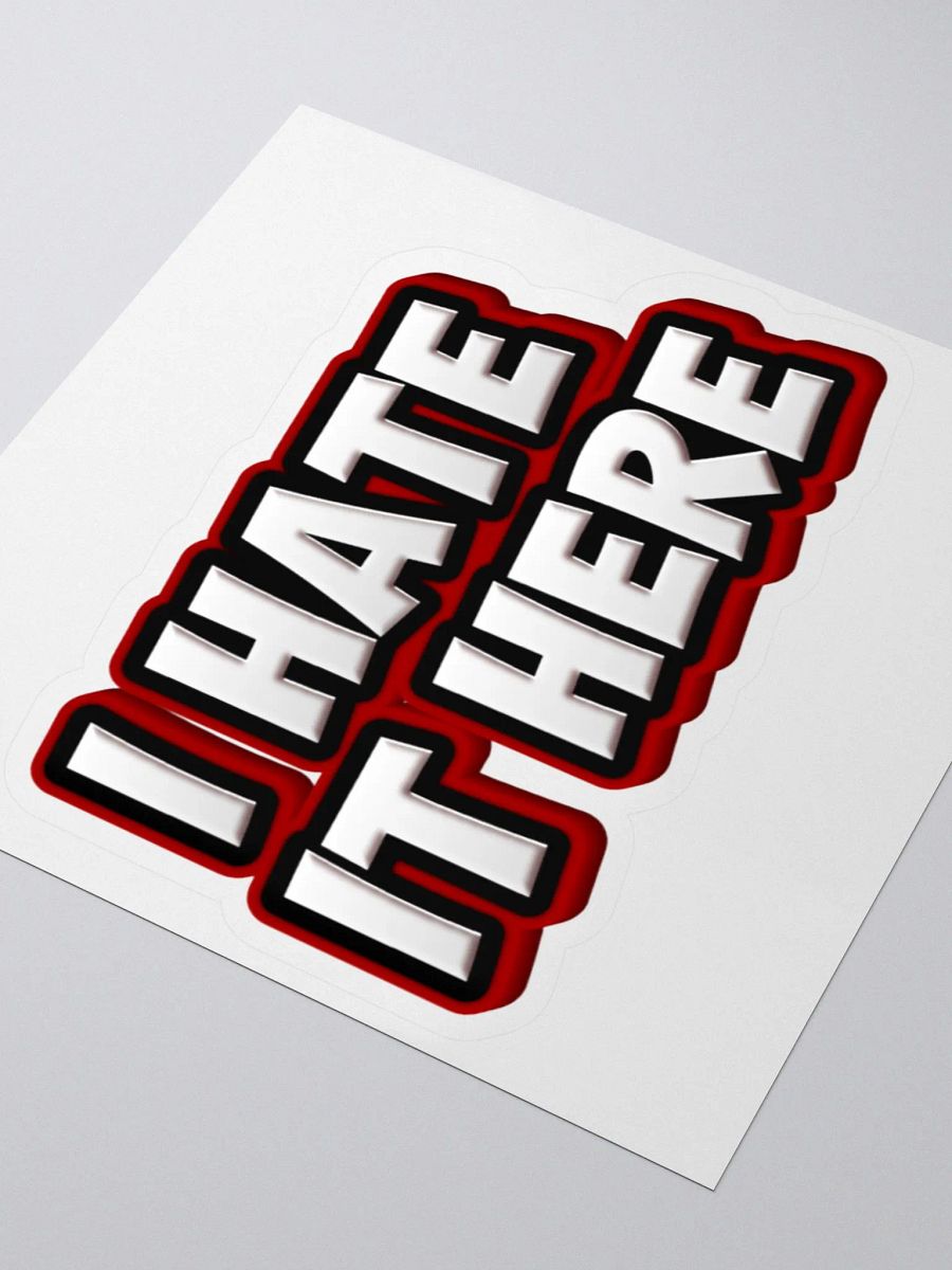 Hate it sitcker product image (3)