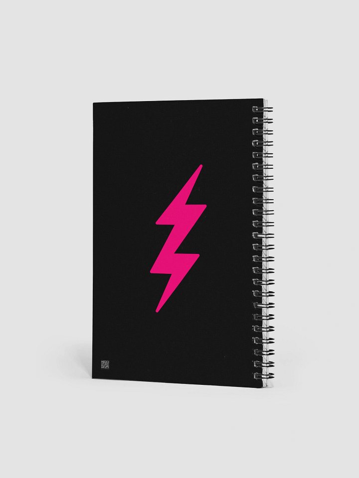 Spiral White Electric Tiger Notebook product image (2)