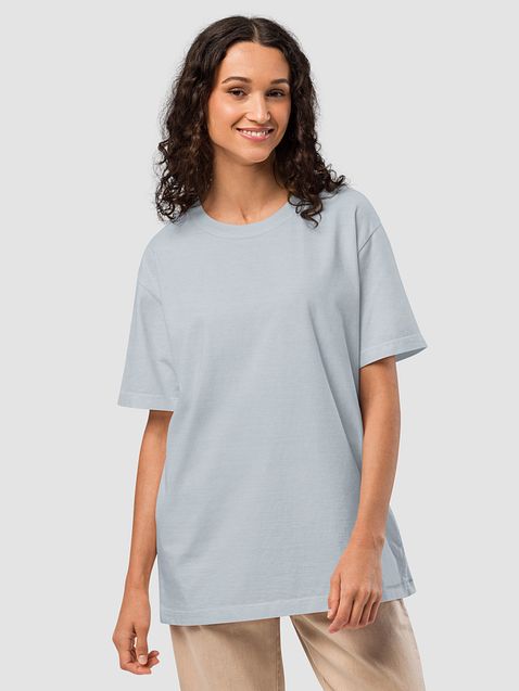 Photo showing Bella+Canvas Unisex Oversized Garment-Dyed T-Shirt