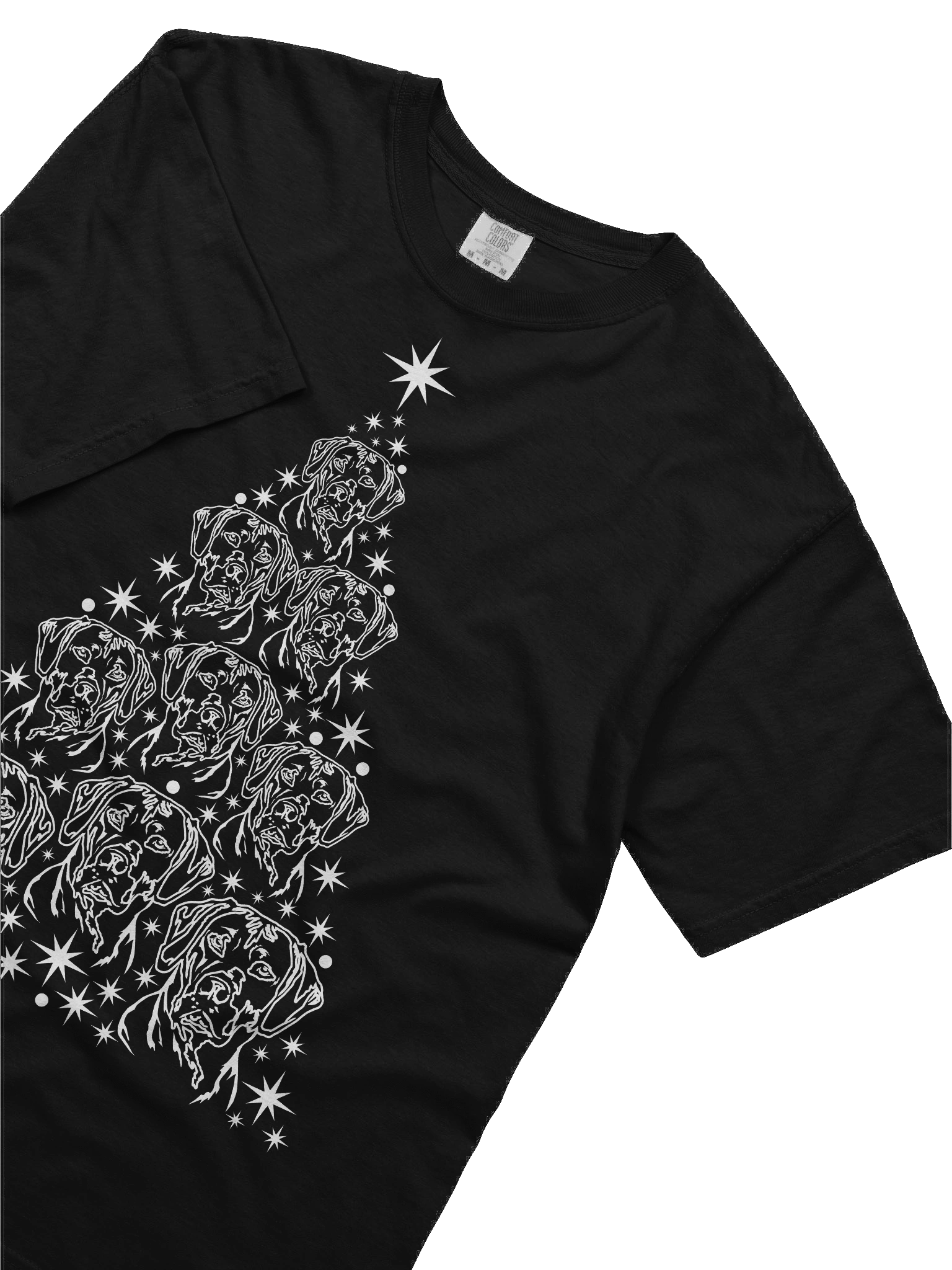 Rhodesian Ridgeback Christmas Tree T-Shirt product image (7)