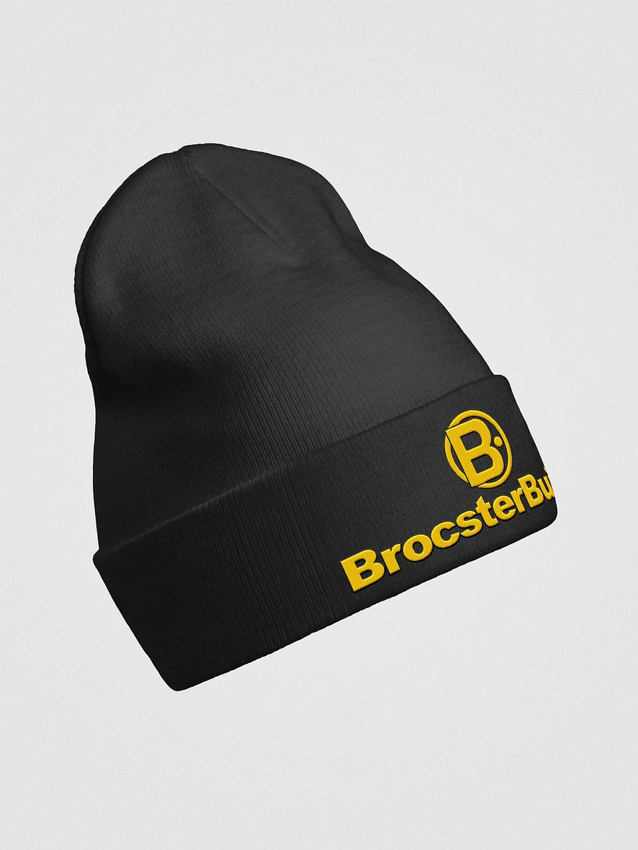BrocsterBuilds Logo Knit Beanie product image (27)