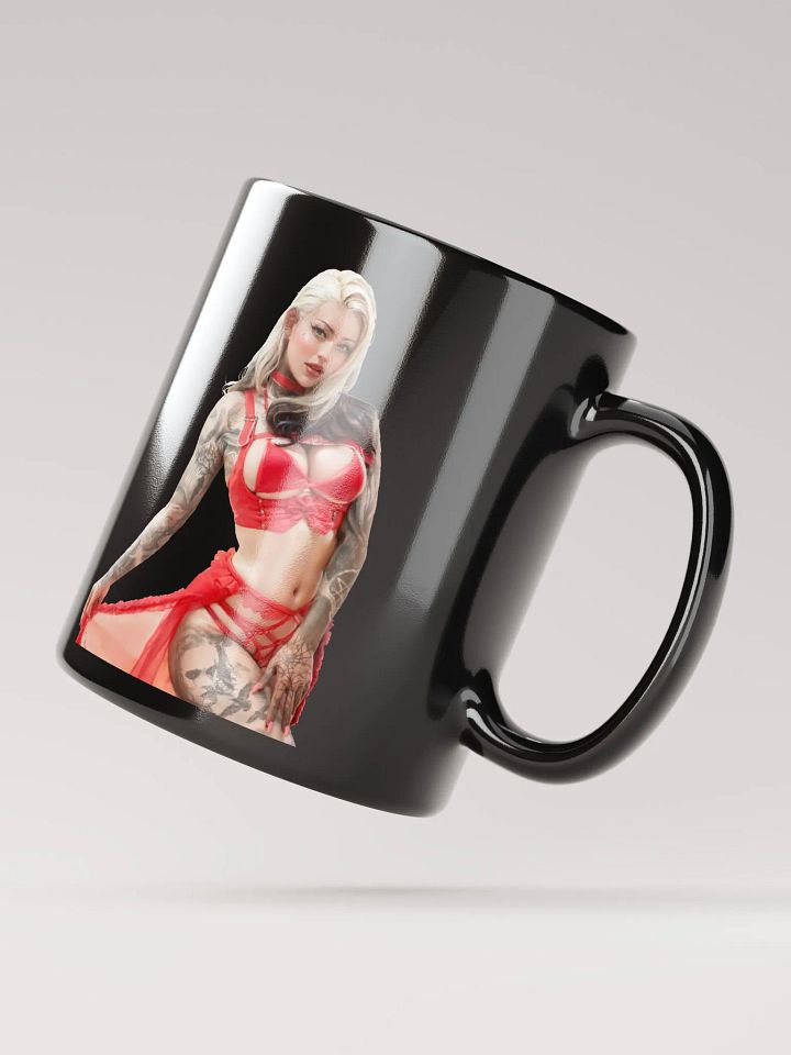 Red Goddes Mug Black product image (3)