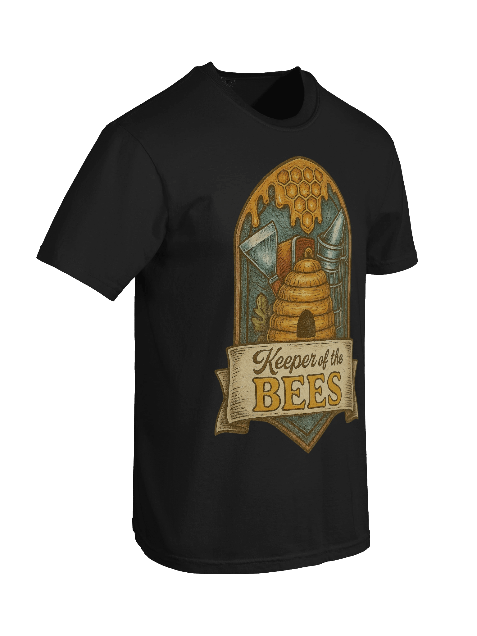 Keeper of the Bees T shirt - Beekeeping T shirt Gift for Bee Lovers & Backyard Beekeepers product image (8)