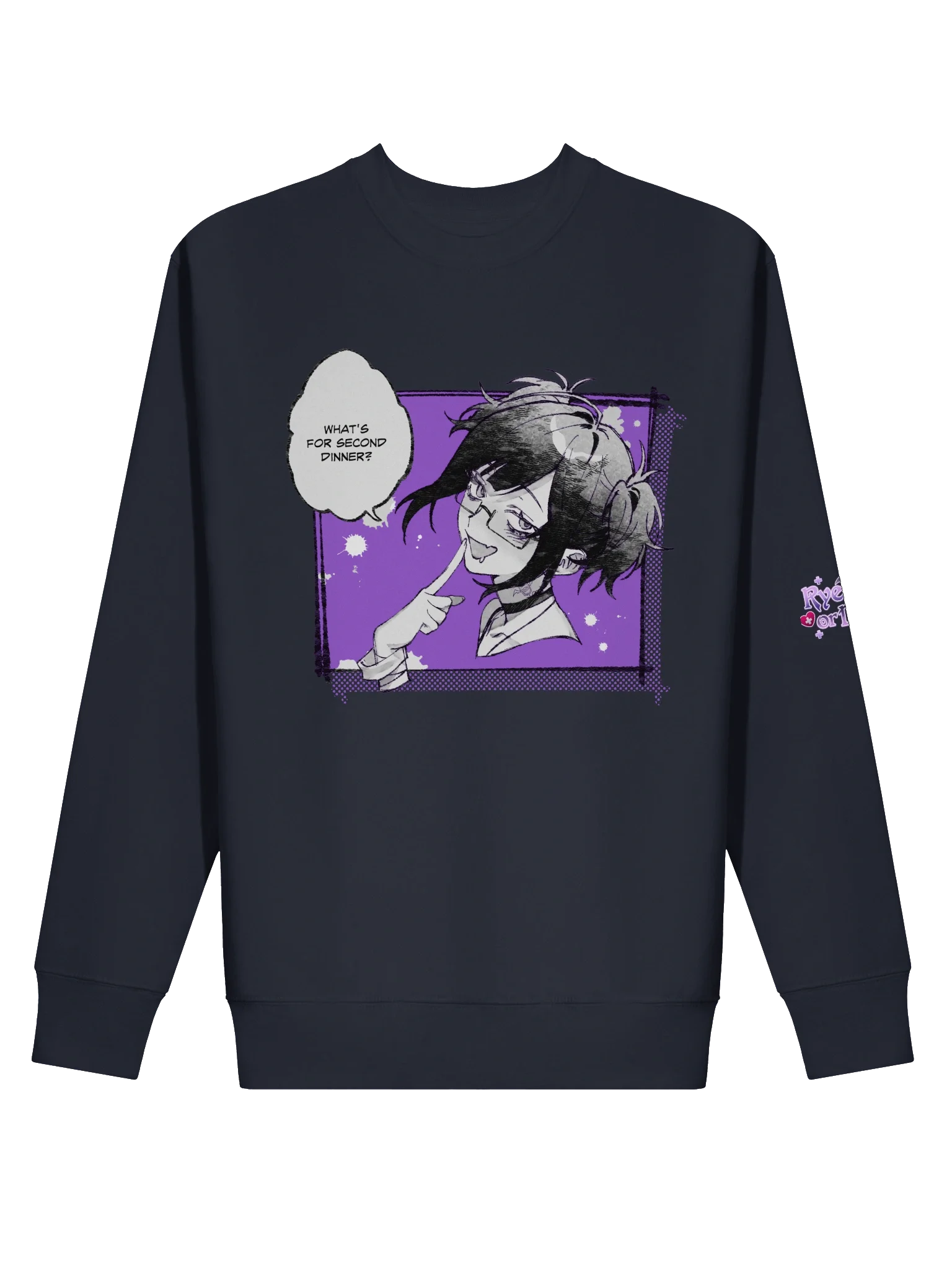 Second Dinner Rye Crew Sweatshirt (Front Design) product image (2)