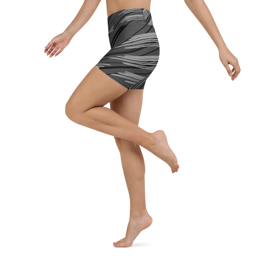 Dynamic Diagonal Yoga Shorts product image (1)