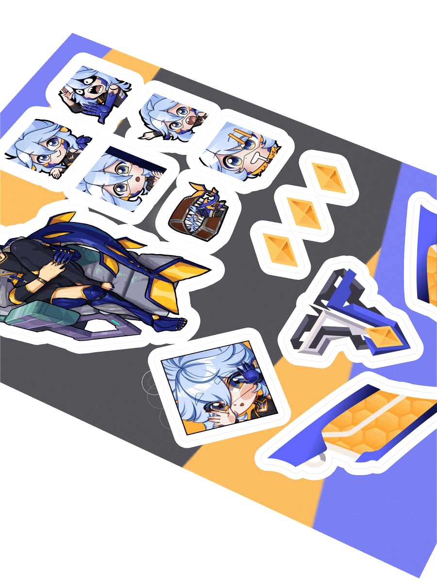Vinyl Tuna Stickers product image (2)