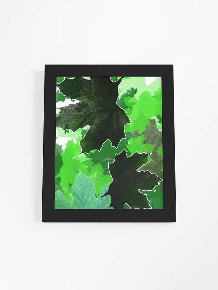 Green Leaves Framed Poster product image (7)