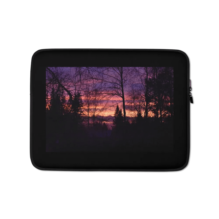 Laptop Sleeve: Purple Fall product image (1)
