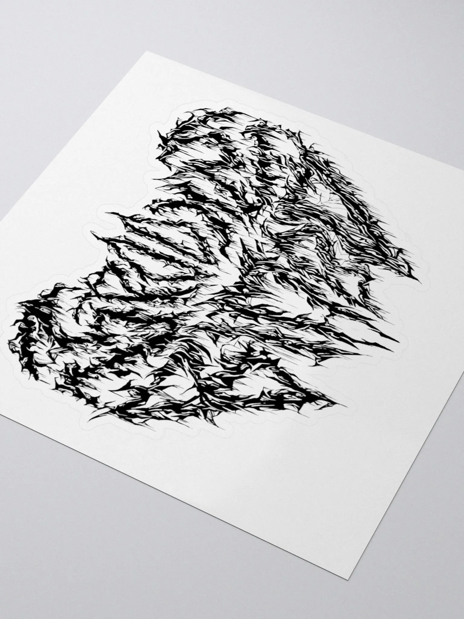 Death Metal Logo Sticker product image (7)