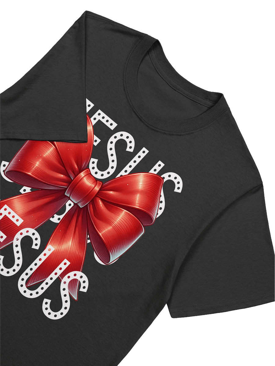 JESUS Bow Charm Gildan Unisex Softstyle T-Shirt product image (6)