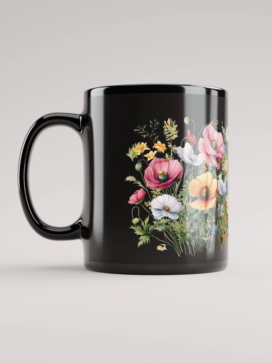 Floral Fiesta Black Mug product image (6)