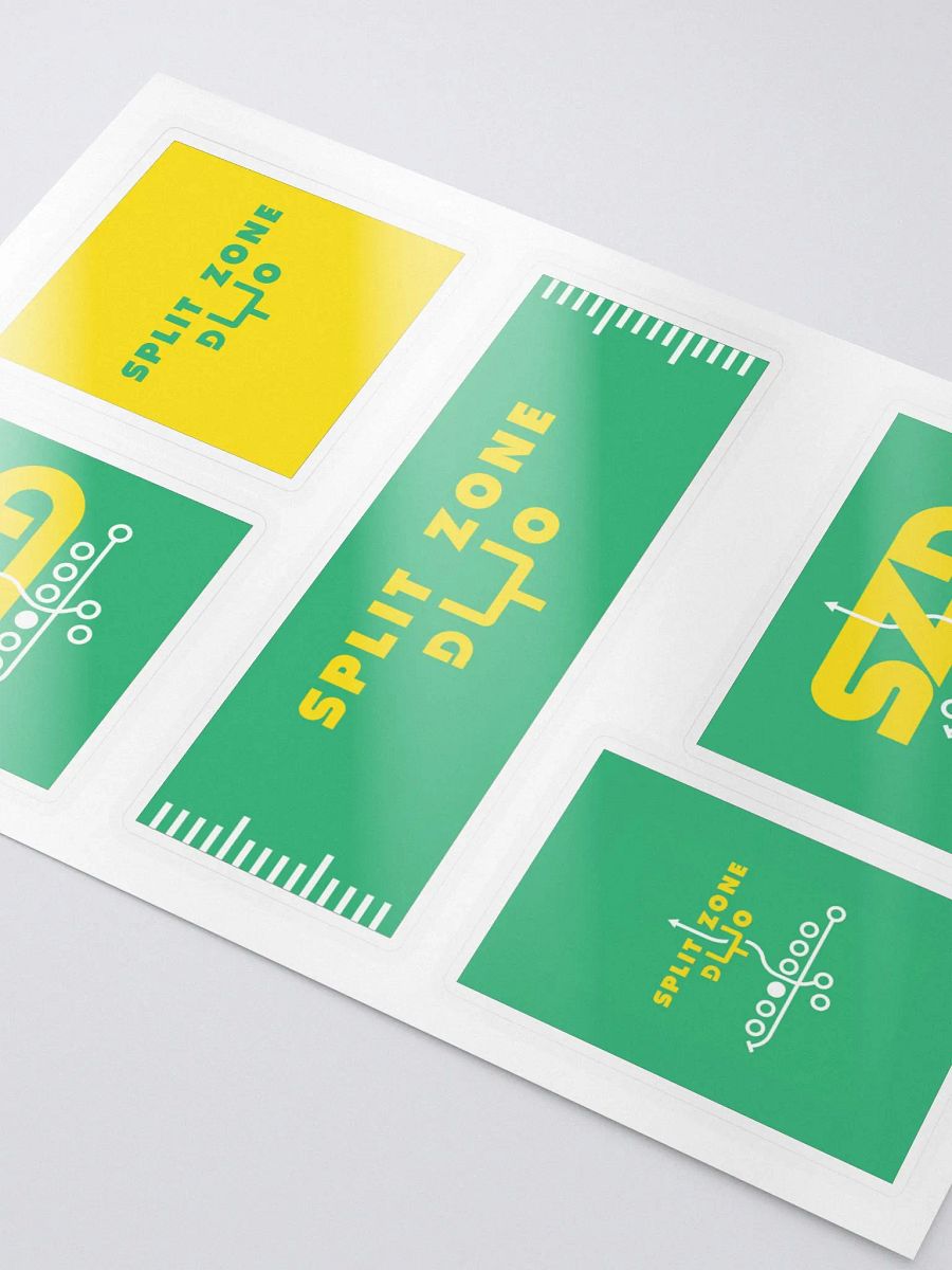 The SZD Sticker Sheet product image (3)