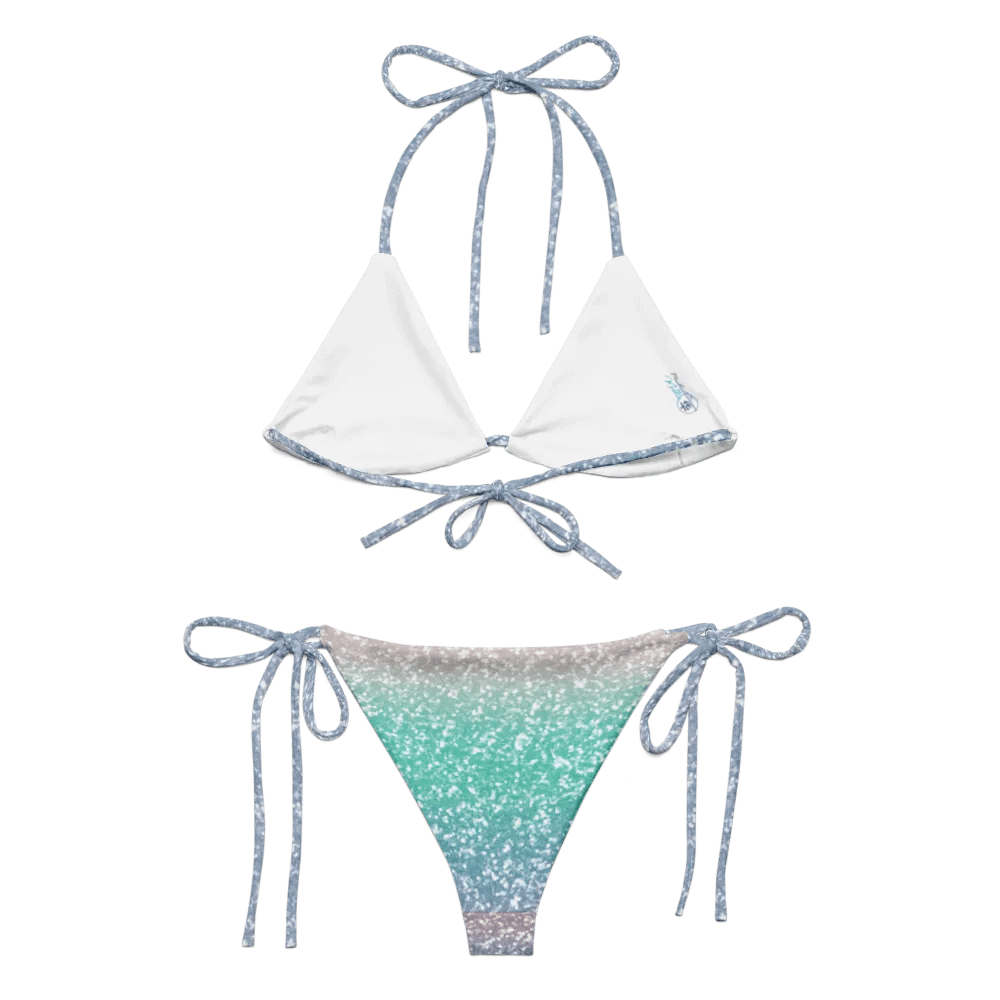 Glitter Unicorn Texture Design String Bikini (5) product image (2)