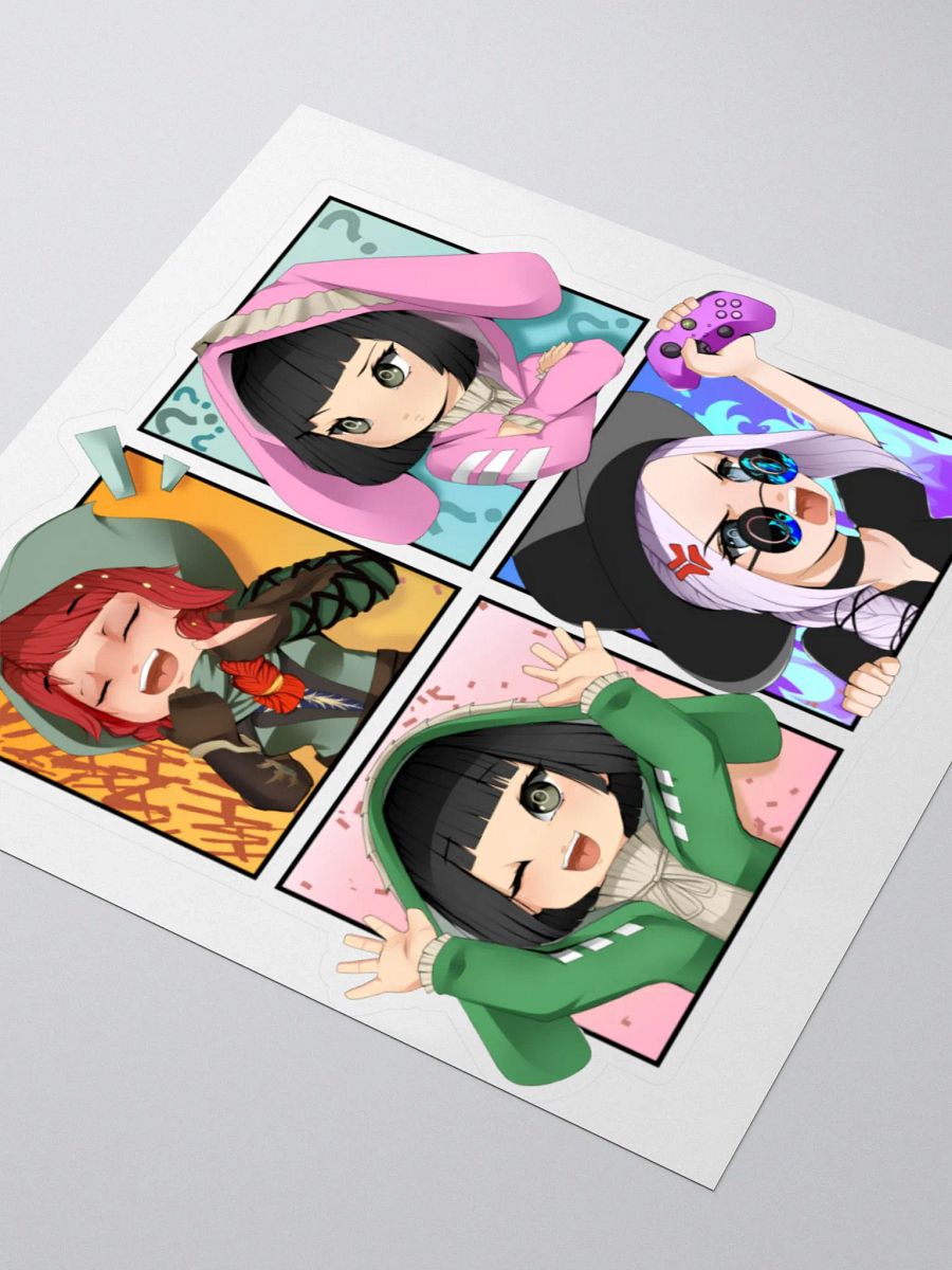 Toaster Team Group Sticker (Classic) product image (7)