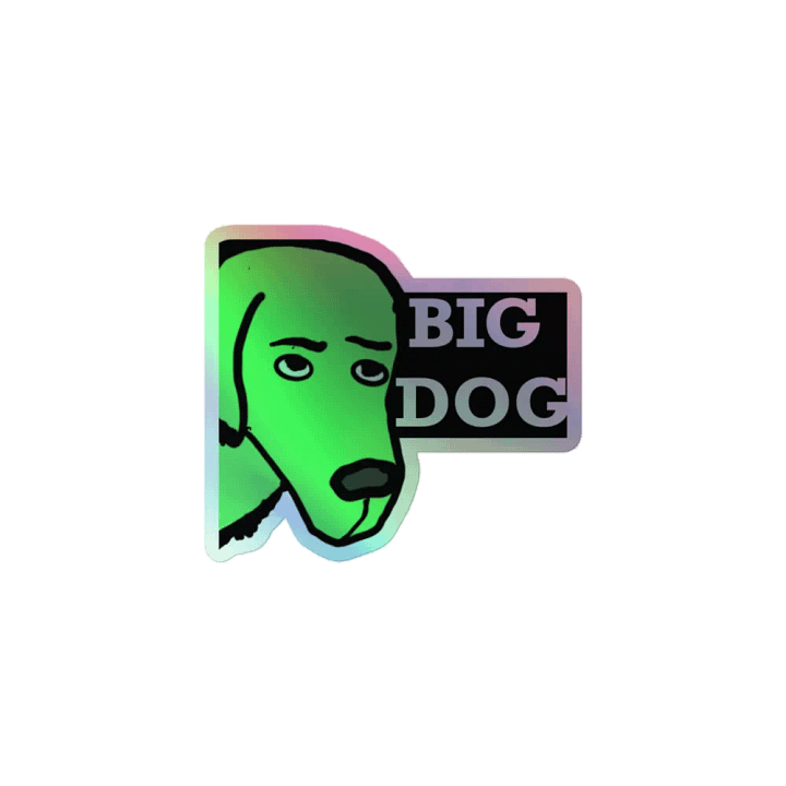 Big Dog emote Sticker product image (1)