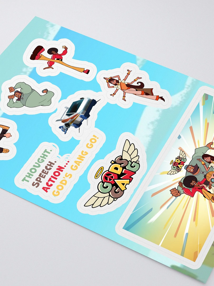 God's Gang Sticker Set product image (2)