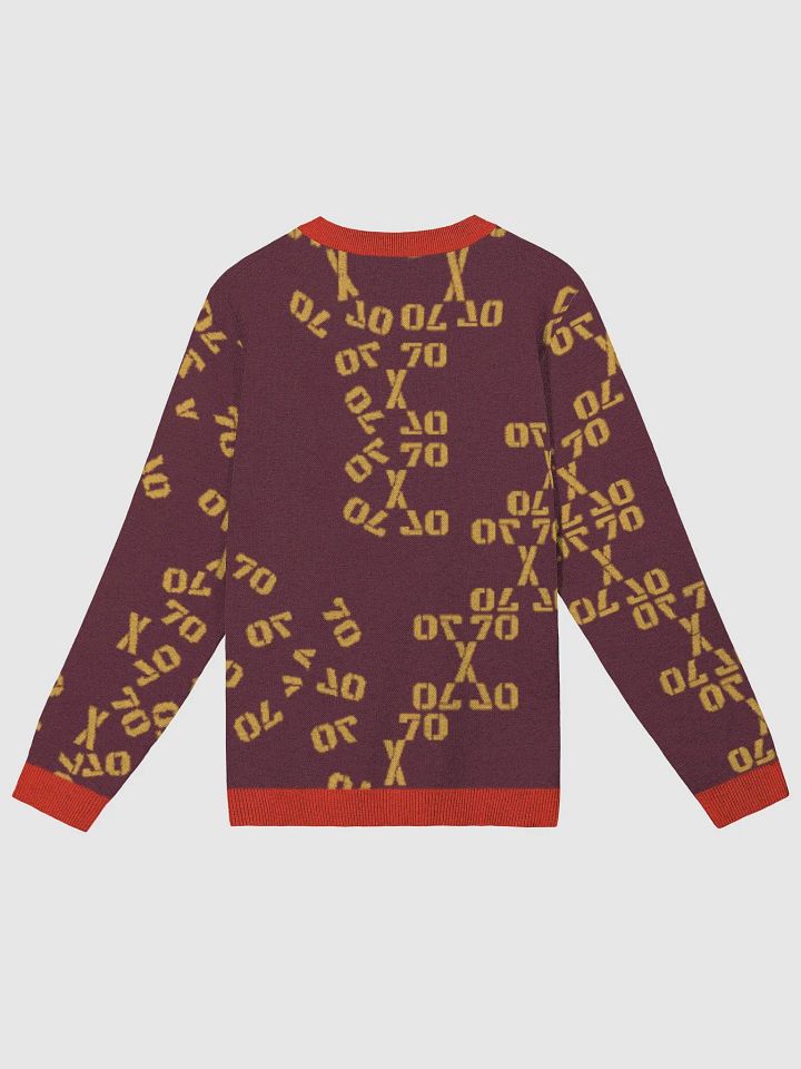 The Lives On HIGH | 777 | UNISEX Knitted Crewneck Sweater | 008 product image (2)