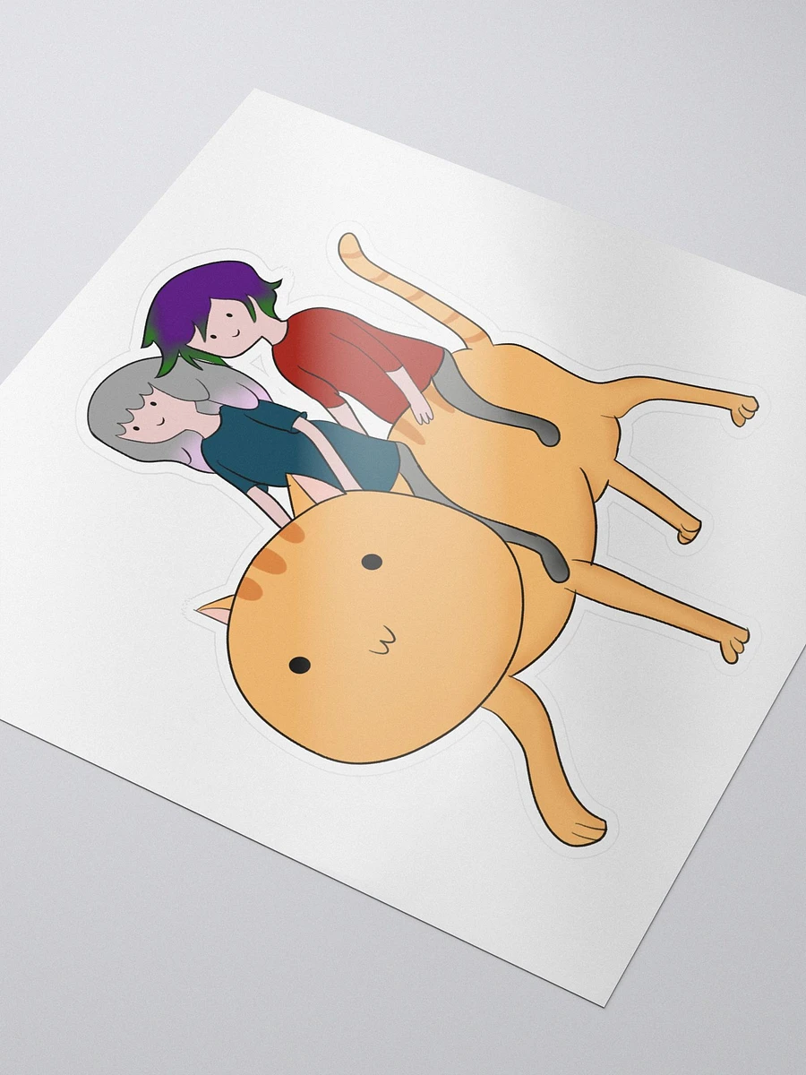 Person And Lady Sticker | Runesy Merch Collection | [LIMITED EDITION] product image (3)