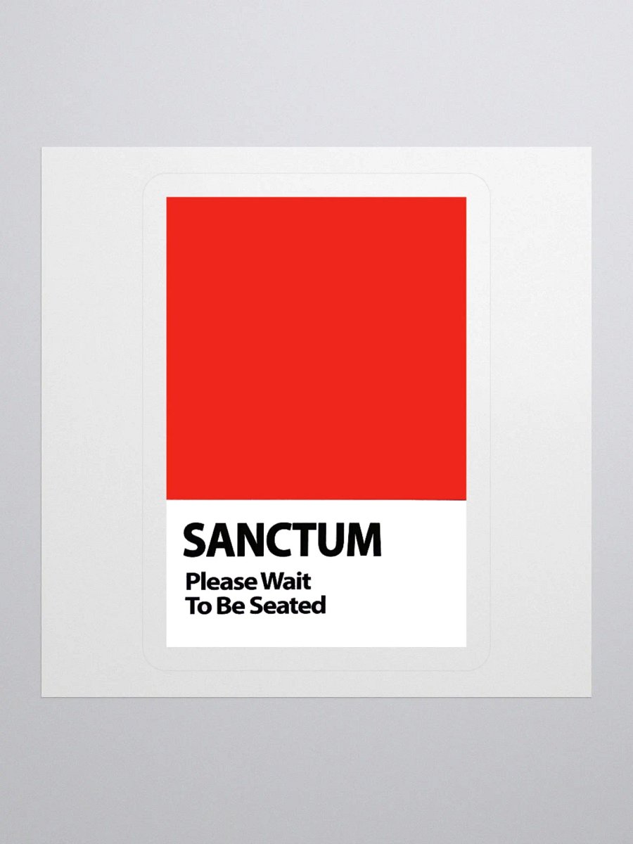 Sanctum - Please Wait To Be Seated product image (1)