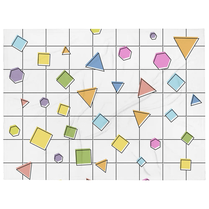 Geometric Dreams Throw Blanket product image (1)