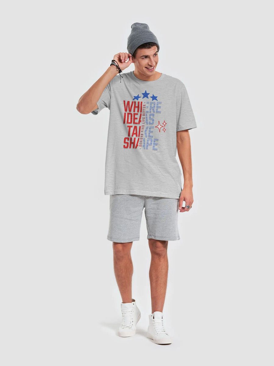 Where Ideas Take Shape design -Bella+Canvas Supersoft T-Shirt product image (6)