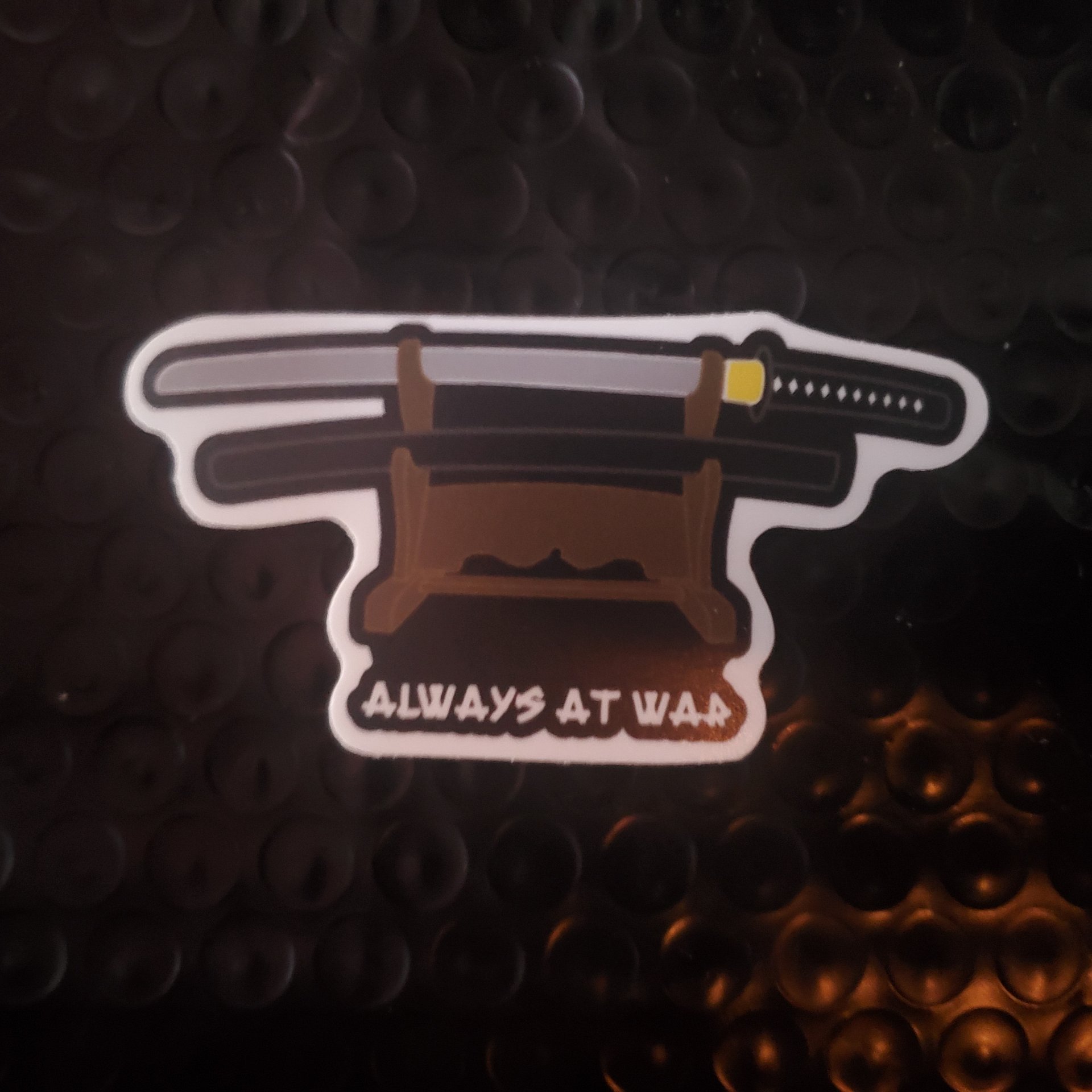 Always At War Sticker product image (1)
