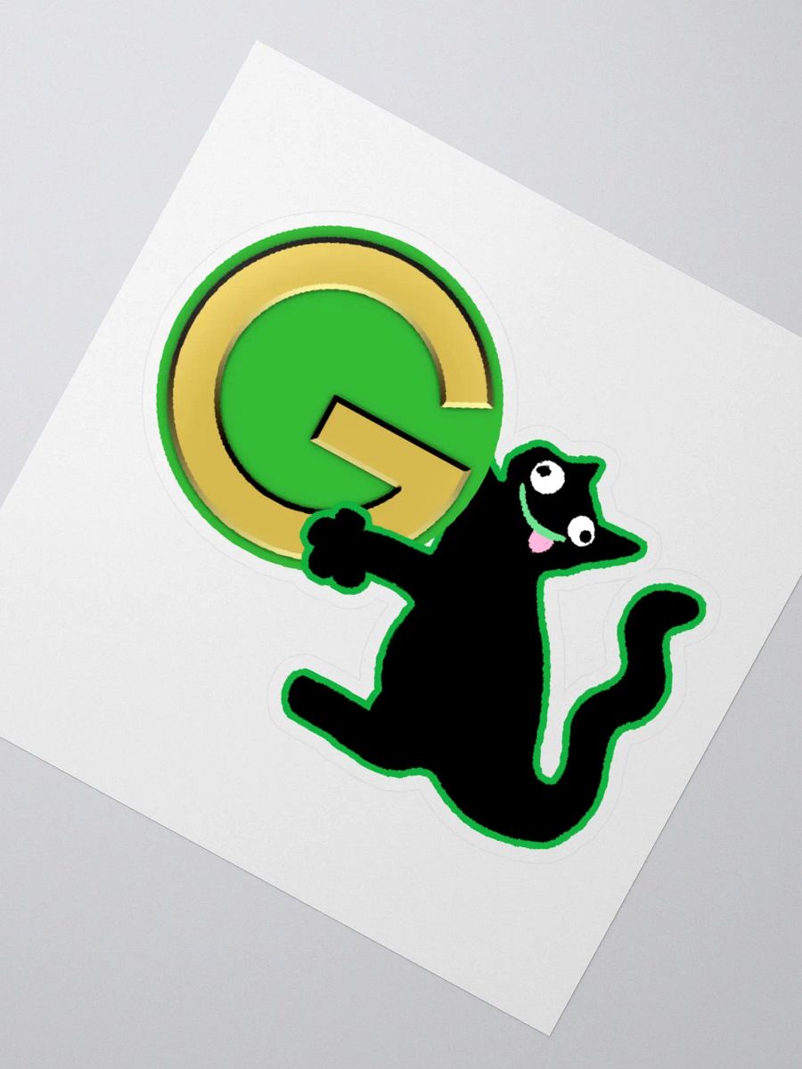 Derpcat pre-2025 Logo Sticker product image (3)