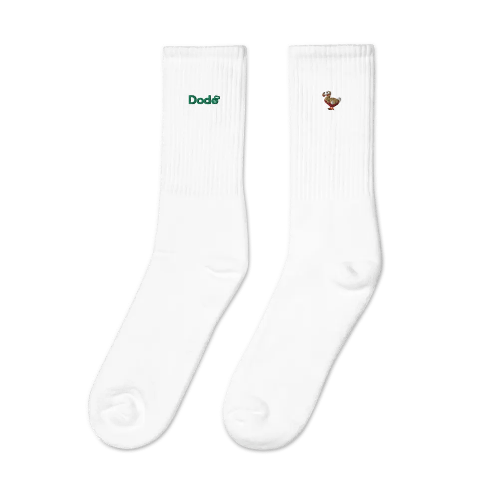 Dodo Socks White w/ Logo product image (4)