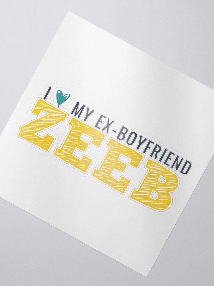 I <3 Zeeb Sticker product image (2)