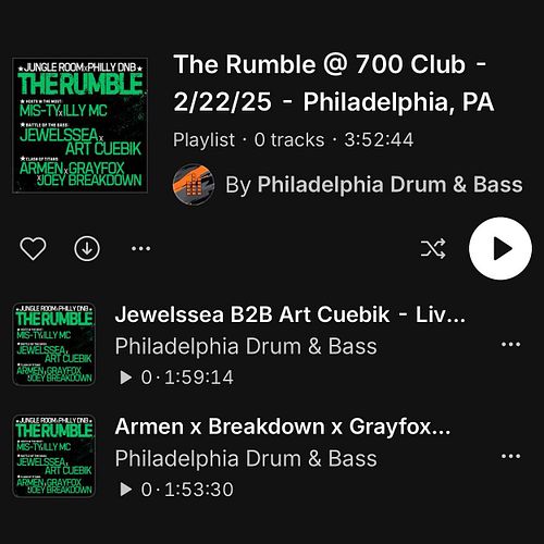 Now live! The Rumble returned after a short break to take over @the700_ as only they know how to do! Big shouts to everyone t...