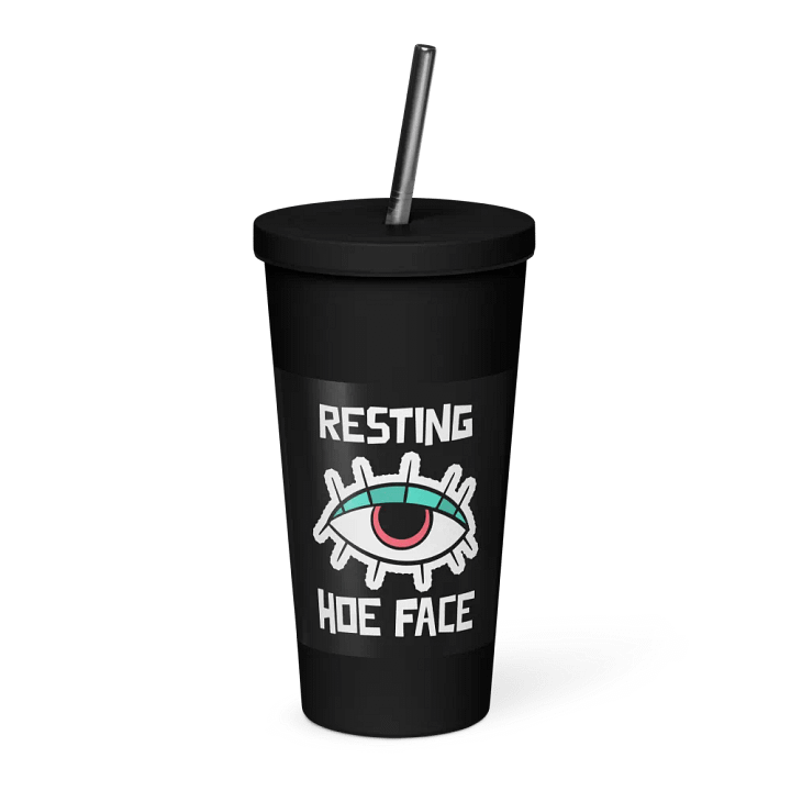 Resting Hoe Face Tumbler product image (1)