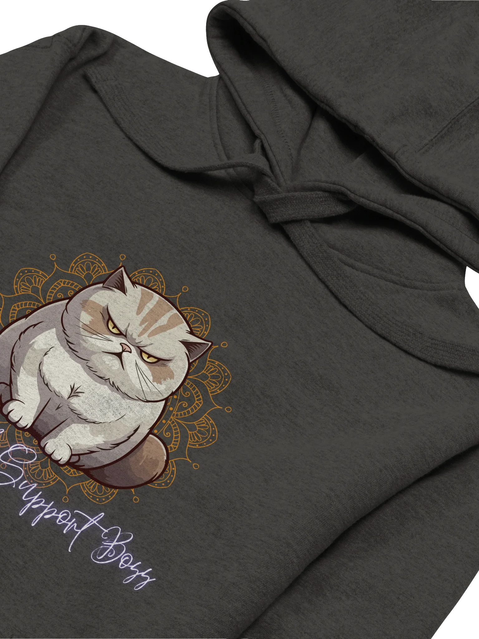 Emotional Support Boss Hoodie | Cute Cat Hoodie product image (40)