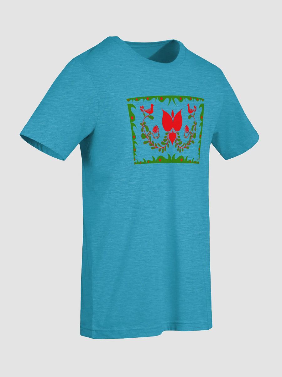 Hungarian Folk-Inspired Symmetry T-Shirt product image (7)