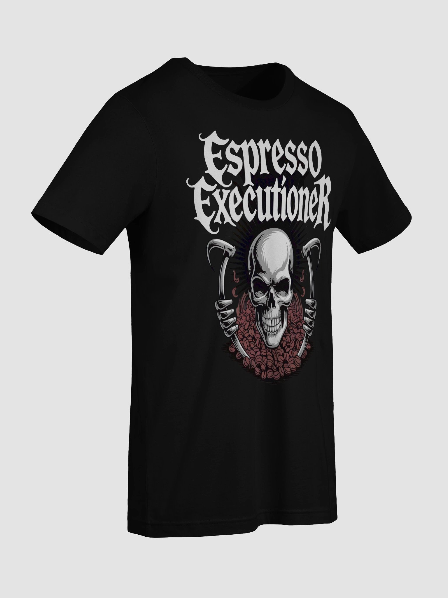 Espresso Executioner Skull T-Shirt product image (92)