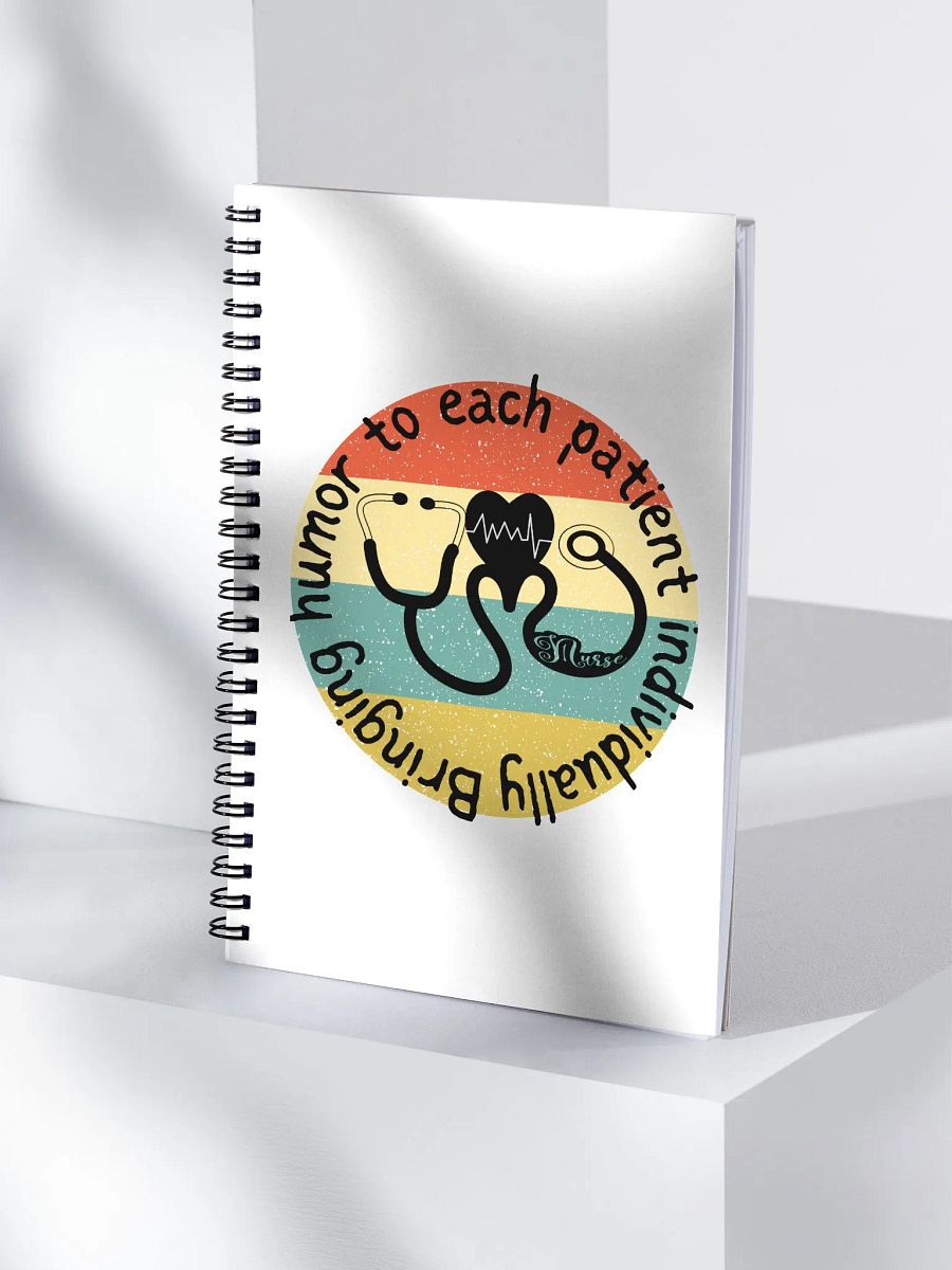Bringing humor to each patient individually Spiral Notebook product image (4)