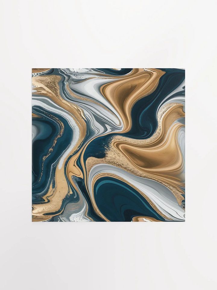 Marbled Elegance Poster product image (1)