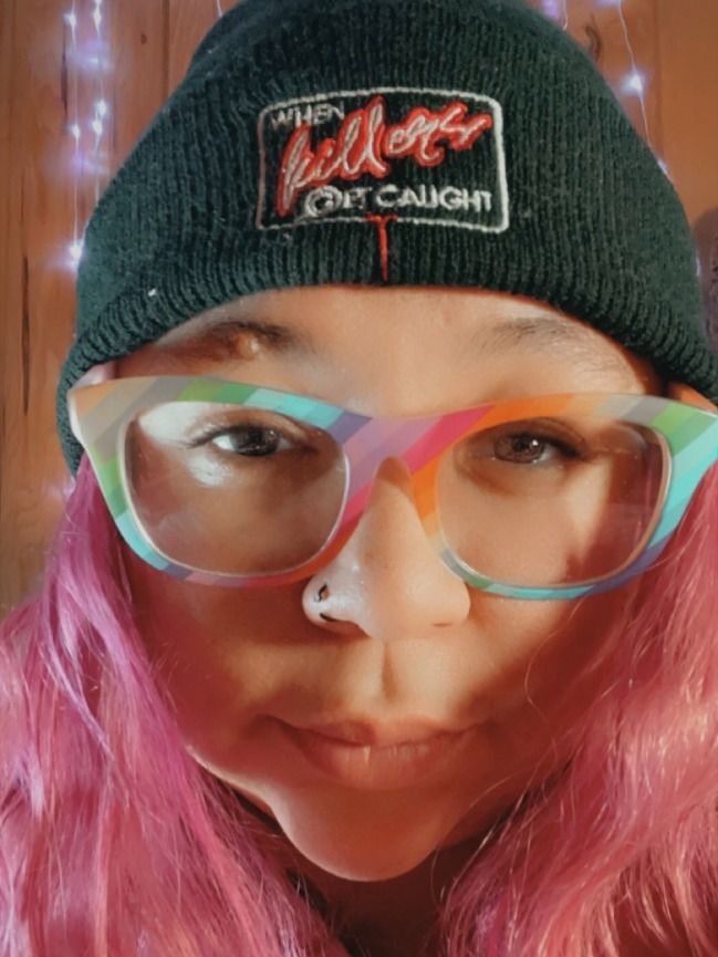 When Killers Get Caught Embroidered Cuffed Beanie product image (3)