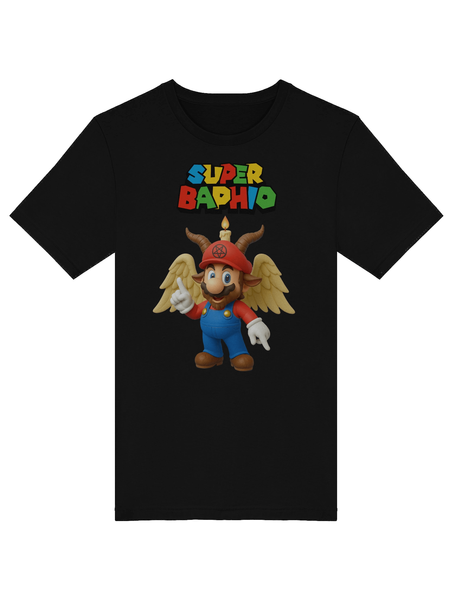 Super Baphio: The Dark Plumber Parody Tee product image (46)