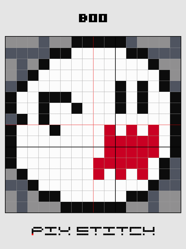 Boo Pixel Art product image (2)