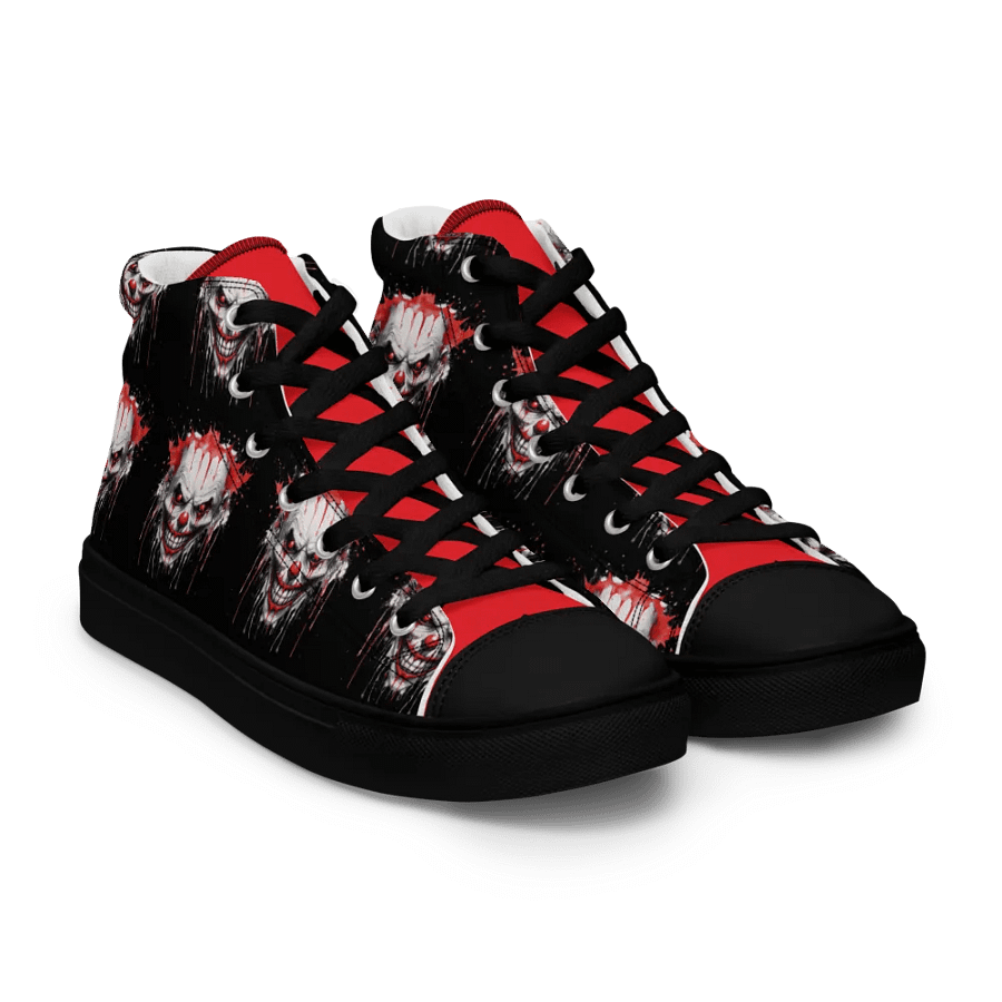 Clown Sinister Grin Men's High Tops product image (12)