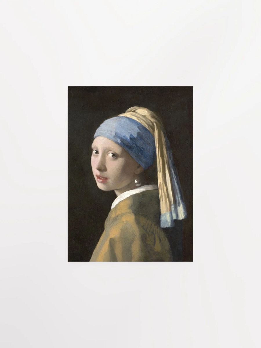 Johannes Vermeer’s Girl with a Pearl Earring (ca. 1665) product image (1)