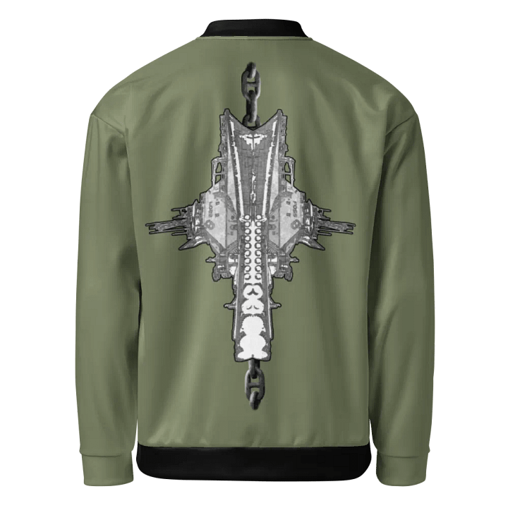 Green Foss double tug Bomber Jacket product image (1)