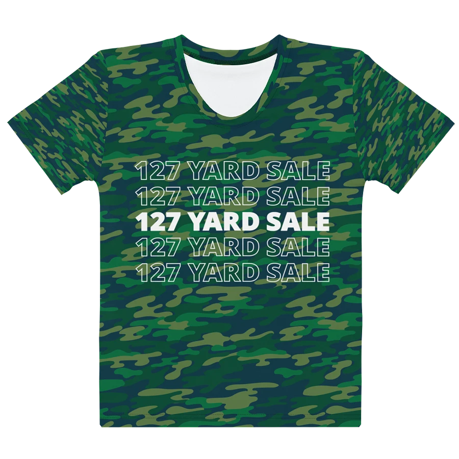 127 Yard Sale (2024) All-Over Camo Print Women's Crew Neck T-Shirt product image (10)