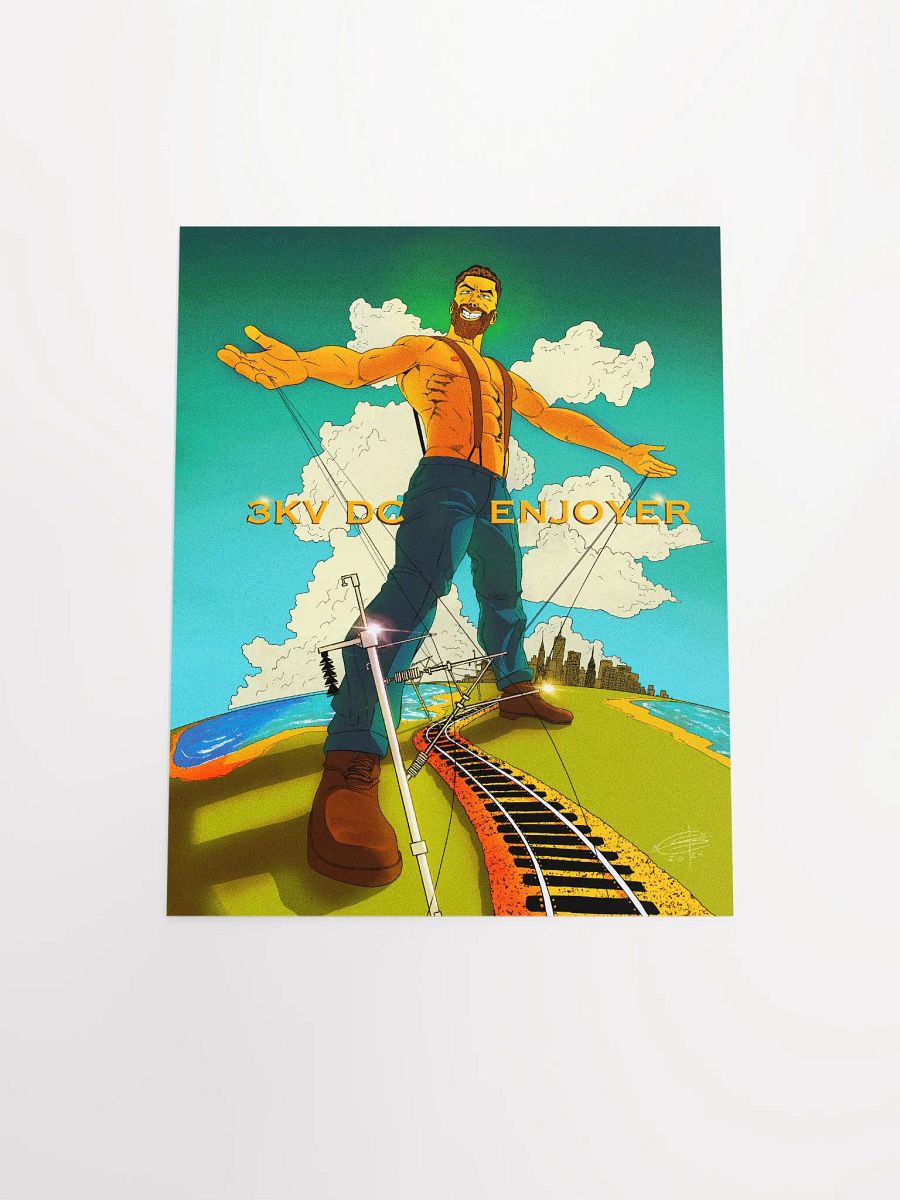 3KV DC GIGACHAD POSTER product image (4)