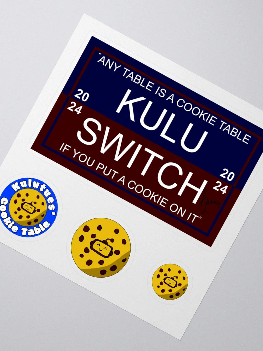 Sticker Sheet - Cookie Table by Hanner product image (4)