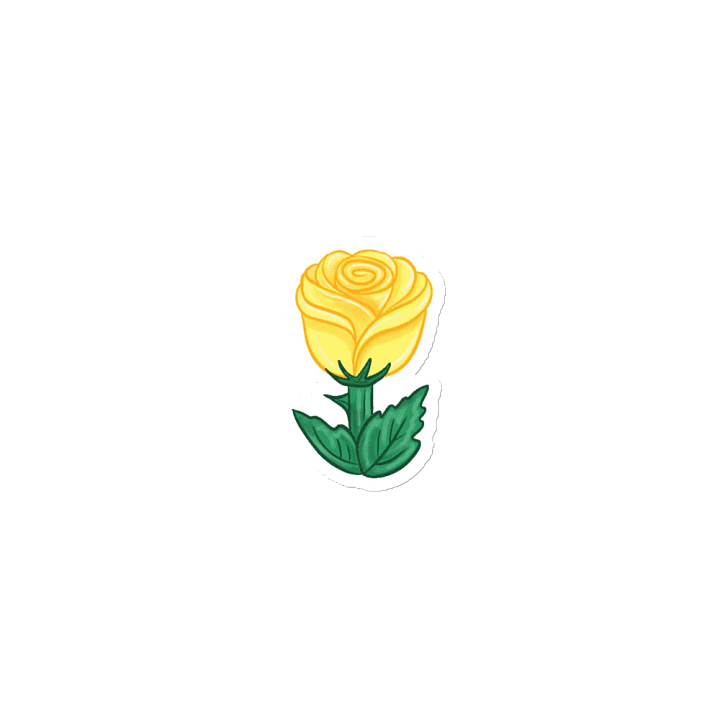 Rose Die Cut Magnet product image (2)