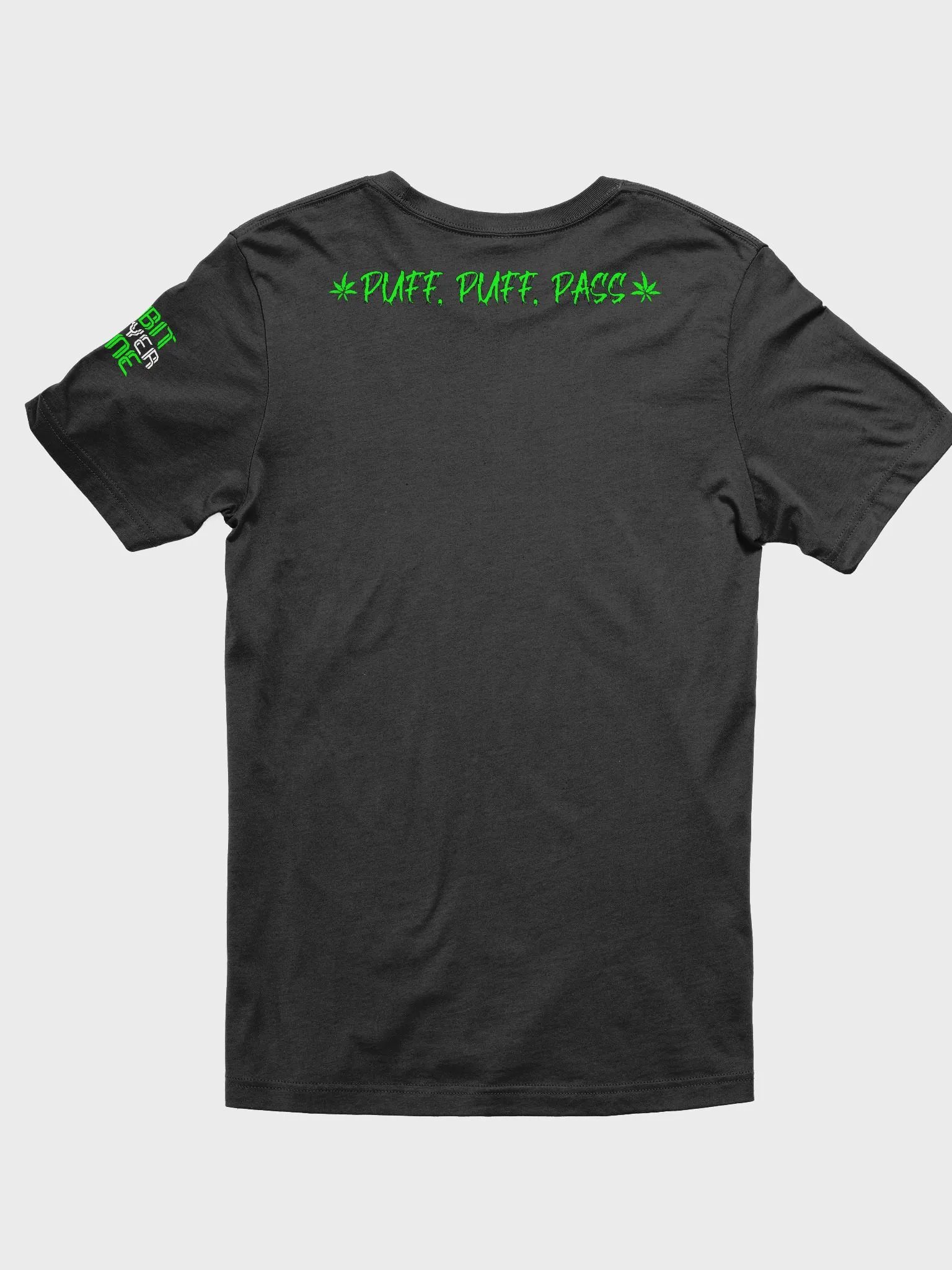 Green Leaf 'PUFF, PUFF, PASS' T-Shirt product image (2)